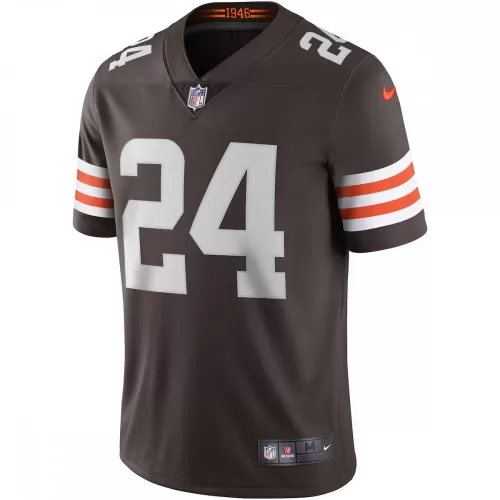 Nick Chubb Cleveland Browns Nike Vapor Limited Brown Jersey