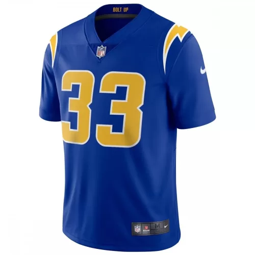 Los Angeles Chargers Derwin James Nike Alternate Vapor Limited Jersey in Royal Blue