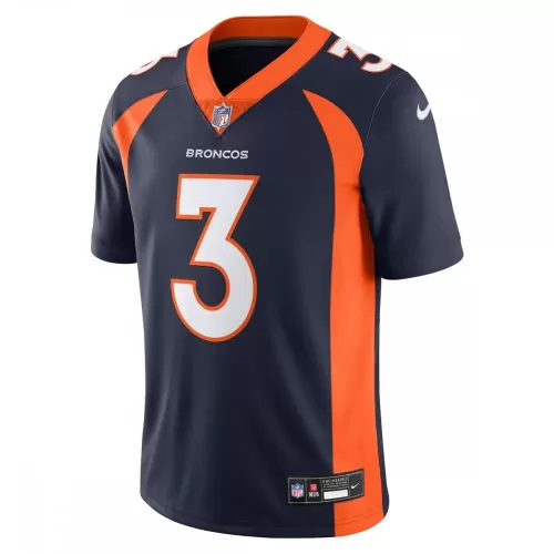 Denver Broncos Russell Wilson Nike Limited Navy Vapor Untouchable Jersey