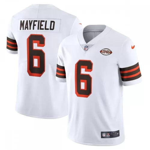 Cleveland Browns Baker Mayfield 1946 Collection Alternate Vapor Limited Jersey