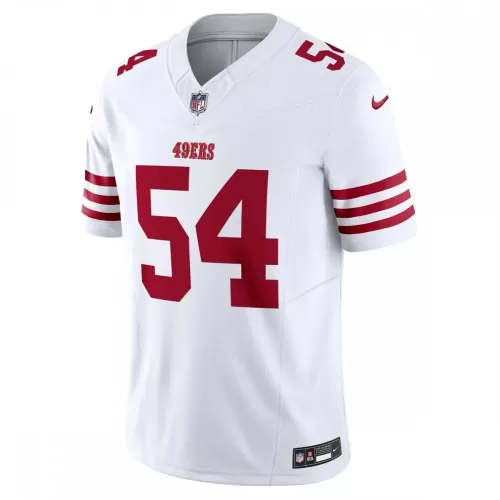 San Francisco 49ers Fred Warner Nike Limited White Jersey - Best Deals & Fast Shipping