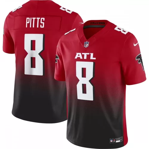 Atlanta Falcons Kyle Pitts Nike Vapor F.U.S.E. Limited Red Jersey