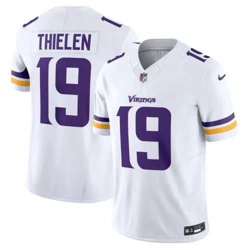 Adam Thielen Minnesota Vikings White Limited Edition Vapor F.U.S.E. Jersey