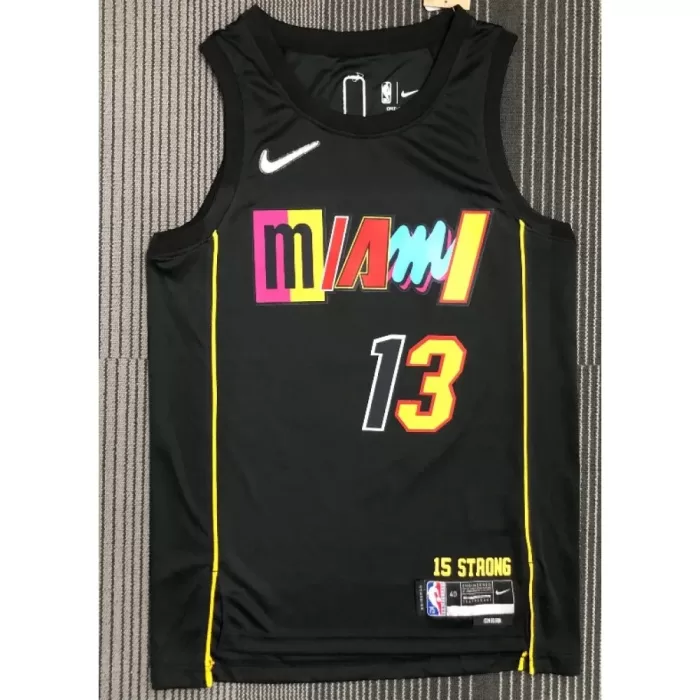 Miami Heat Bam Adebayo #13 Nike 2021/22 City Edition Swingman Jersey