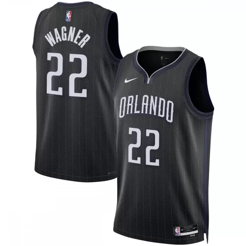 Franz Wagner Orlando Magic Nike 2022/23 City Edition Black Swingman Jersey