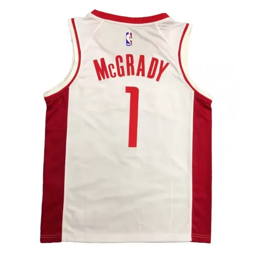 Houston Rockets Tracy McGrady #1 White Swingman Jersey - Men's Nike Association Edition