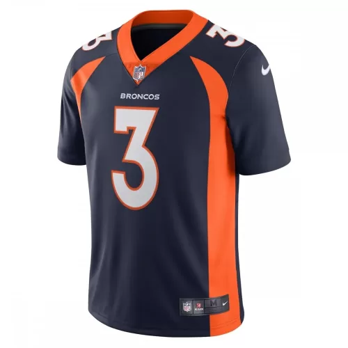 Denver Broncos Russell Wilson Navy Nike Alternate Vapor Limited Jersey