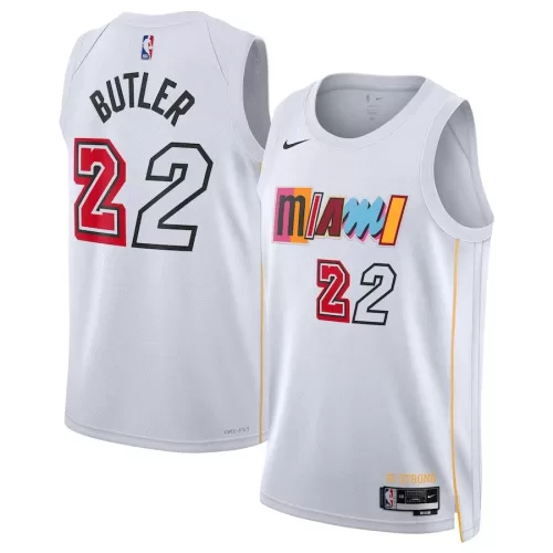 Jimmy Butler Miami Heat Nike 2022/23 Swingman Jersey - White City Edition | Shop Now