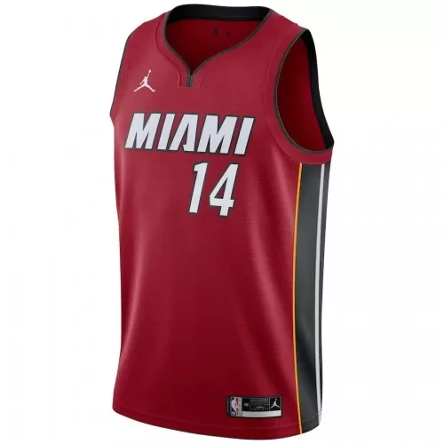 Tyler Herro Miami Heat #14 Jordan Red 20/21 Swingman Player Jersey