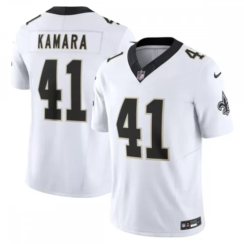 Alvin Kamara New Orleans Saints Nike Vapor F.U.S.E. Limited White Jersey