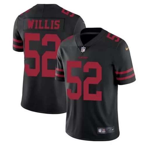 Nike Vapor Limited Black Jersey - San Francisco 49ers Patrick Willis