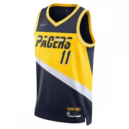 Domantas Sabonis Indiana Pacers 2021/22 Nike City Edition Navy Swingman Jersey - Best Deals & Discounts