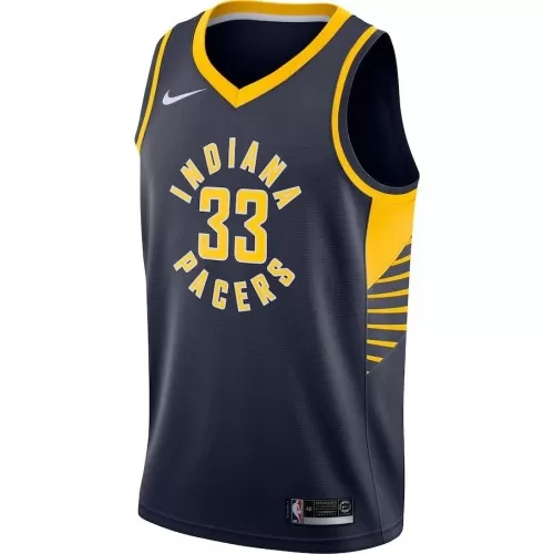 Indiana Pacers Myles Turner #33 Nike Navy Swingman Jersey