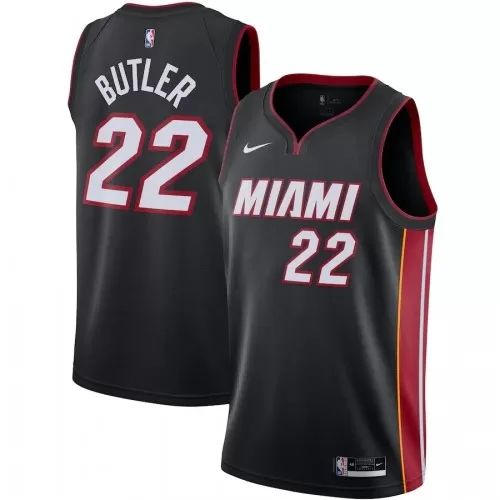 Miami Heat Jimmy Butler #22 Nike Black 2020/21 Swingman Jersey - Buy Now