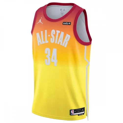 2023 NBA All-Star Game Giannis Antetokounmpo Swingman Jersey - Jordan Brand Orange