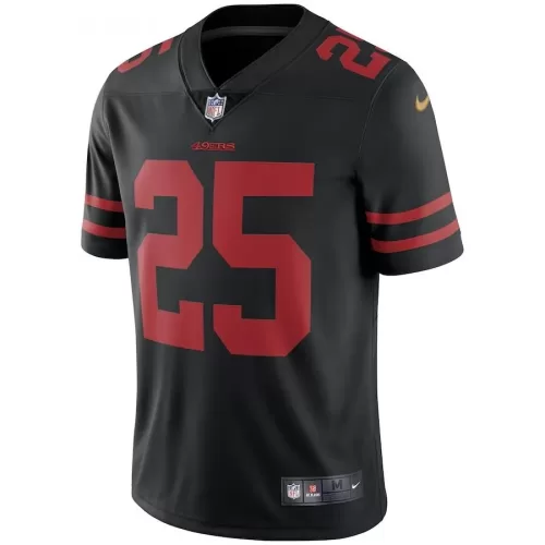 Richard Sherman San Francisco 49ers Nike Black Vapor Limited Jersey