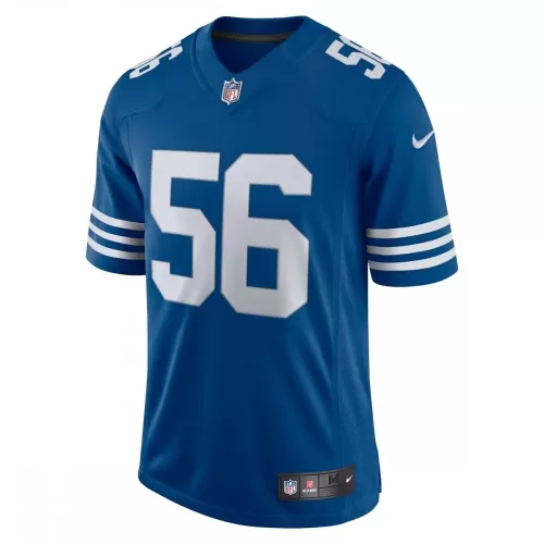 Nike Men's Quenton Nelson Royal Indianapolis Colts Alternate Vapor Limited Football Jersey