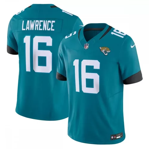 Limited Edition Nike Vapor F.U.S.E. Jersey - Teal for Jacksonville Jaguars by Trevor Lawrence