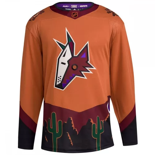 Arizona Coyotes adidas Burnt Orange Reverse Retro 2.0 Authentic Blank Jersey for Sale