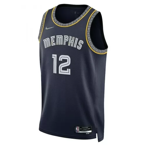 Ja Morant #12 Memphis Grizzlies Navy Nike City Edition Swingman Jersey