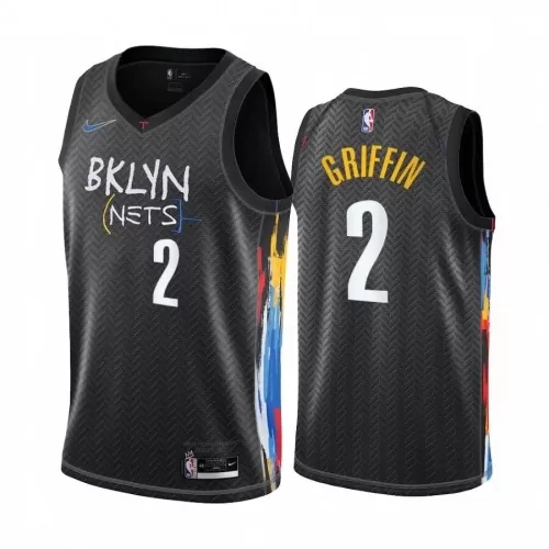 Brooklyn Nets Blake Griffin #2 Nike Black 2020/21 Swingman Jersey