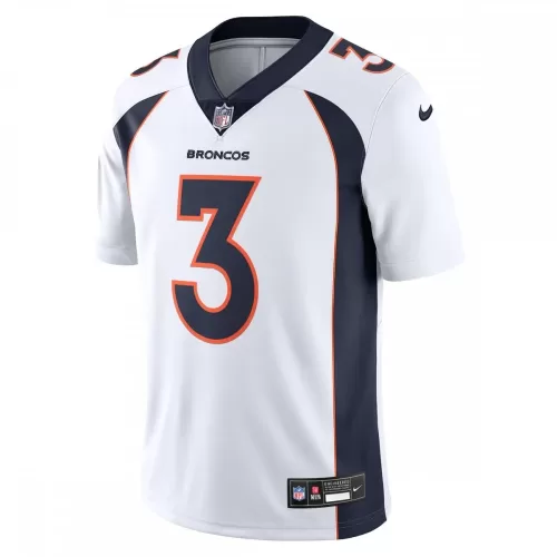 Denver Broncos Russell Wilson White Nike Vapor Untouchable Limited Jersey