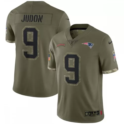 New England Patriots Matthew Judon 2022 Salute To Service Limited Jersey - Olive | Nike