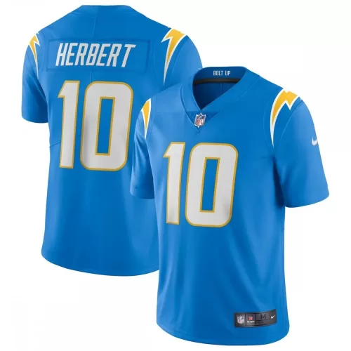 Los Angeles Chargers Justin Herbert Nike Vapor Limited Jersey