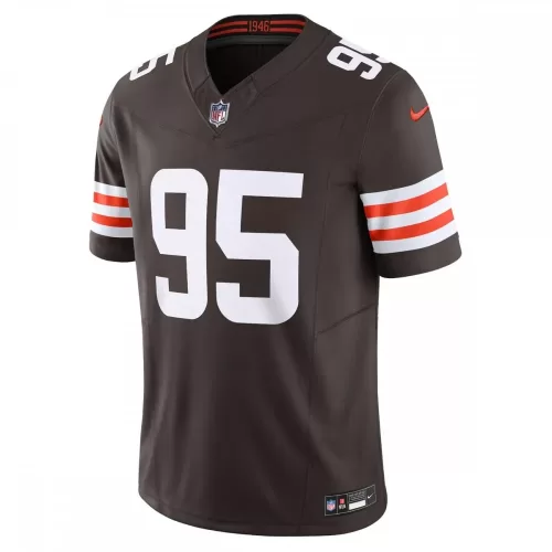 Cleveland Browns Myles Garrett Nike Vapor F.U.S.E. Limited Jersey