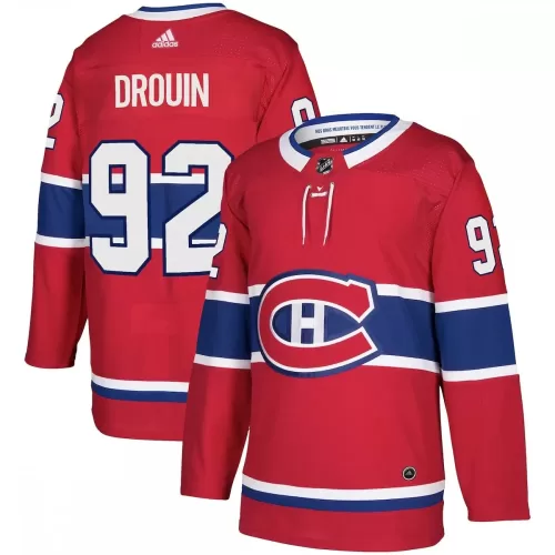 Montreal Canadiens Jonathan Drouin Red Authentic Player Jersey - adidas