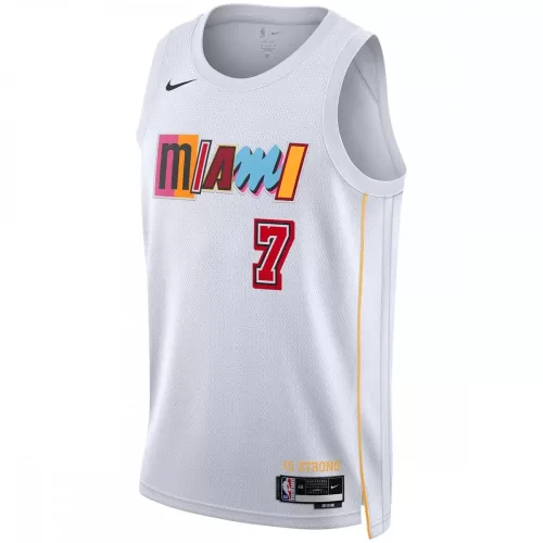 Kyle Lowry Miami Heat 2022/23 White City Edition Swingman Jersey - Nike Unisex