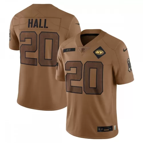 New York Jets Breece Hall Nike 2023 Salute To Service Limited Jersey