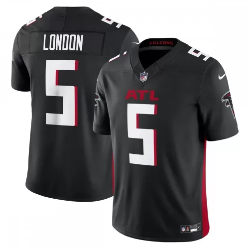 Atlanta Falcons Drake London Nike Vapor F.U.S.E. Limited Black Jersey