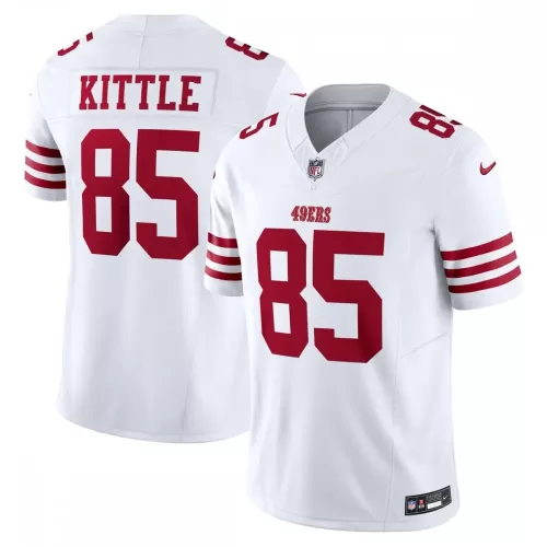 George Kittle San Francisco 49ers Nike Vapor F.U.S.E. Limited White Jersey