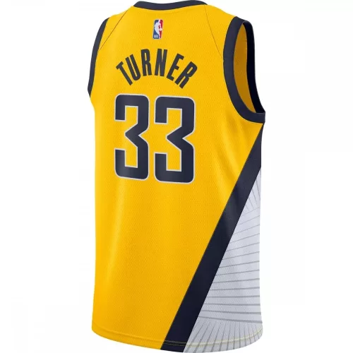 Myles Turner Indiana Pacers Gold Nike Swingman Jersey