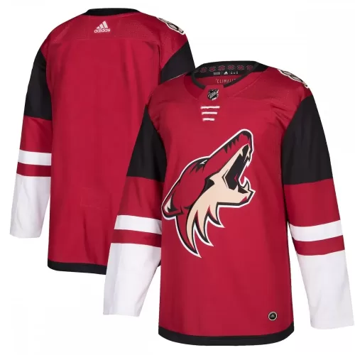 Arizona Coyotes Maroon Adidas Home Authentic Blank Jersey