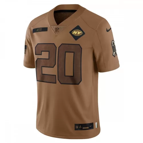 New York Jets Breece Hall Nike 2023 Salute To Service Limited Jersey