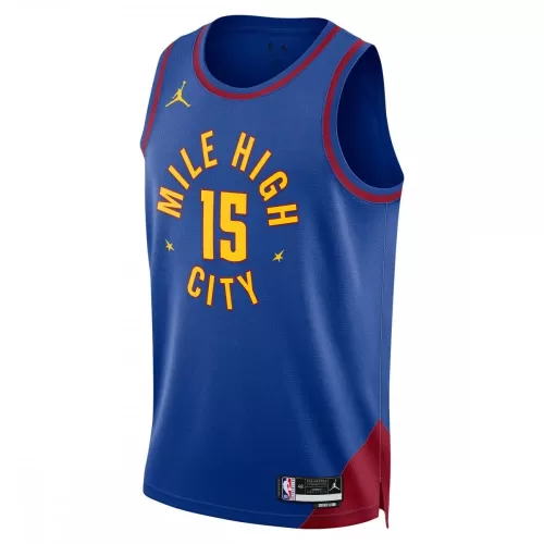 2022/23 Denver Nuggets Blue Nikola Jokic Swingman Jersey by Jordan Brand