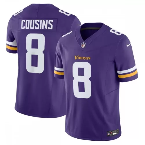 Minnesota Vikings Nike Vapor F.U.S.E. Limited Jersey - Purple Kirk Cousins Edition