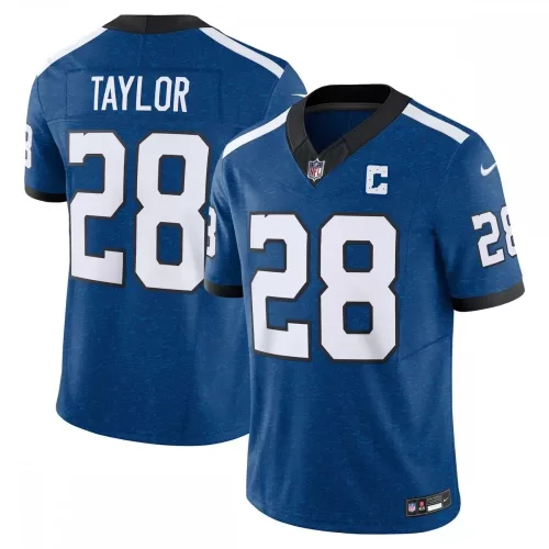 Jonathan Taylor Indianapolis Colts Nike Vapor F.U.S.E. Limited Blue Jersey for Sale