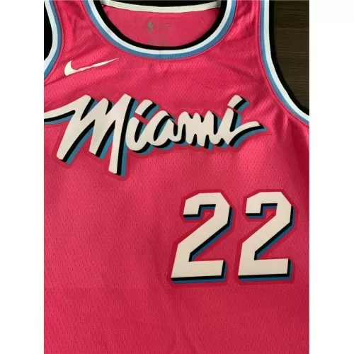 Miami Heat Jimmy Butler #22 Pink 2019-2020 City Edition Men's Swingman Jersey