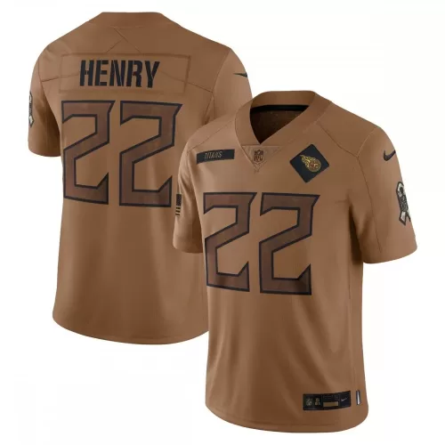 Derrick Henry Titans Nike 2023 Salute To Service Limited Jersey