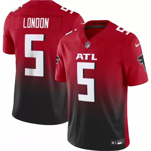 Atlanta Falcons Drake London Nike Vapor F.U.S.E. Limited Jersey in Red