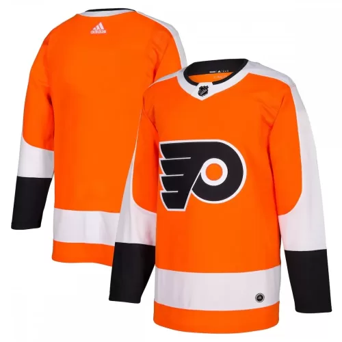 Philadelphia Flyers adidas Authentic Blank Home Jersey in Orange Color