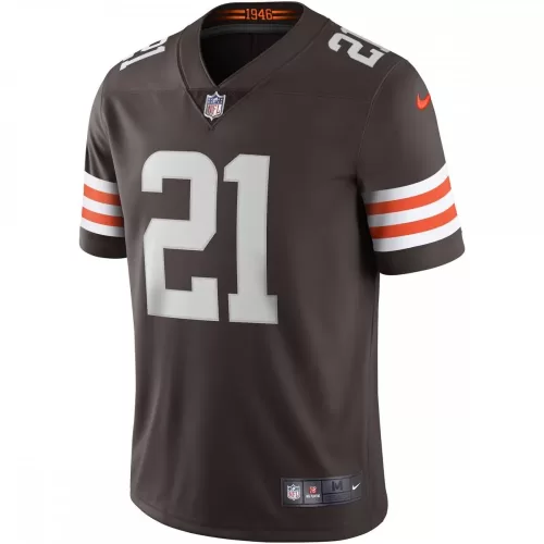 Denzel Ward Cleveland Browns Nike Vapor Limited Jersey - Authentic NFL Gear in Brown Color