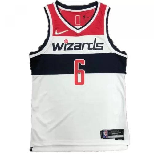 2021/22 White Association Edition Men's Nike Harrell #6 Washington Wizards Swingman NBA Jersey