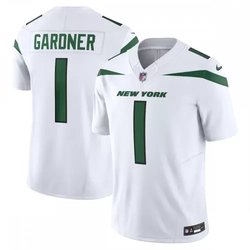 Ahmad Gardner New York Jets White Nike Vapor F.U.S.E. Limited Jersey