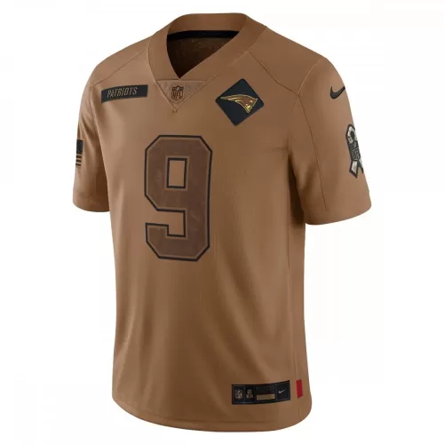 New England Patriots Matthew Judon 2023 Salute To Service Limited Jersey - Brown, Nike