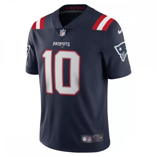 New England Patriots Mac Jones Navy Nike Vapor Limited Jersey