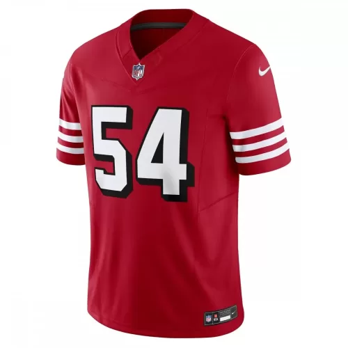 San Francisco 49ers Fred Warner Nike Limited Vapor F.U.S.E. Alternate 1 Jersey - Scarlet - Best Deals and Discounts